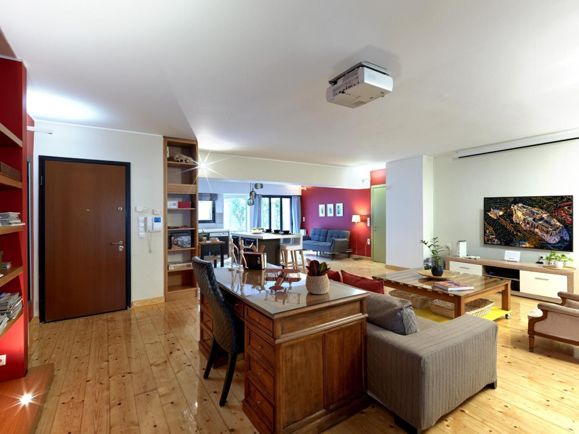 אתונה Koukaki Garden Escape Child Friendly Apartment מראה חיצוני תמונה
